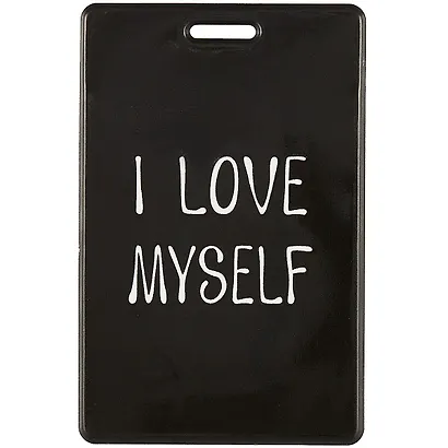 Чехол для карточек I love myself (ДГ2021-281) - фото 1