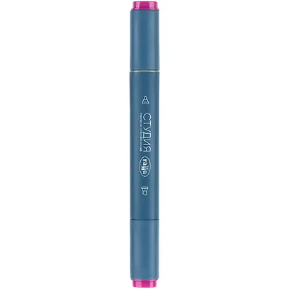 Маркеры для скетчинга 60цв "Студия" двухсторонние, основн.цвета, трехгран.корпус, пулевид./клиновид. наконечники, пласт.кейс, Гамма - фото 3