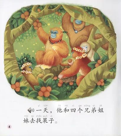 Dongdong the Golden Monkey. The Way Home. Modern fiction = Золотая обезьянка Дундун. Путь домой. Адаптированная книга для чтения (+CD-ROM) - фото 4