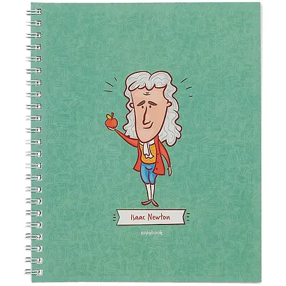 Тетрадь в клетку Listoff, "Величайшие умы", 48 листов, в ассортименте - фото 5