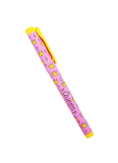 Ручка шариковая Queen, синяя - фото 1