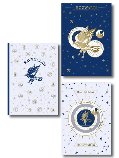 Блокнот А5 3шт "Когтевран. Для мудрых и независимых" - фото 1