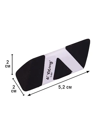 Ластик чёрный, трёхгранный, 5.5 см - фото 3