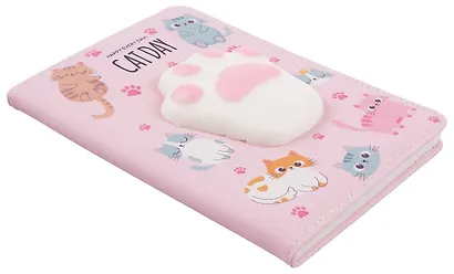 Книга для записей А5 лин. "Лапка", ассорти - фото 7