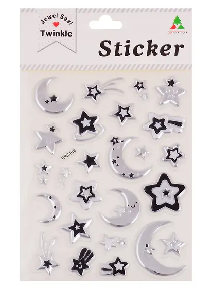 Наклейки PVC Звезды, микс - фото 1