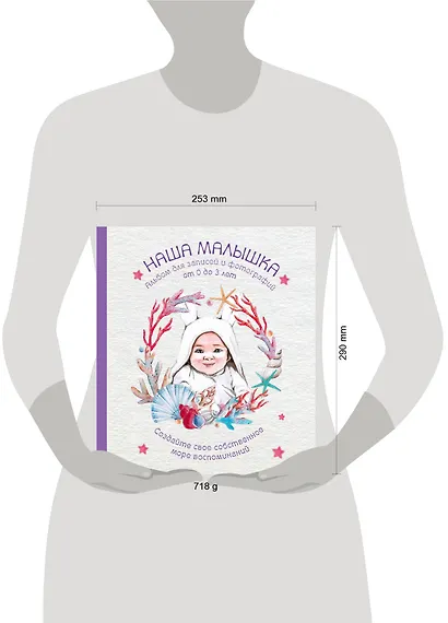 Альбом. НАША МАЛЫШКА. Для записей и фотографий (от 0 до 3 лет) - фото 4