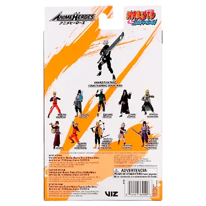 Экшн-фигурка Bandai  Какаши Война Ниндзя (17см) (68708) - фото 5