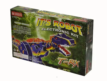 Конструктор, Charmland, Тиранозавр Рекс, 171 элемент, звуковой - фото 1