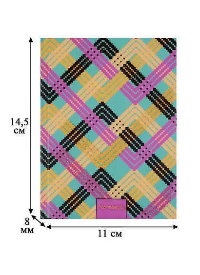 Записная книжка А6 64 листа "Офисный стиль. Переплетение" - фото 3