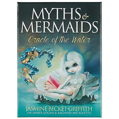 Таро Аввалон, Myths & Mermaids Oracle of the water (коробка) (упаковка) (44 карты) (Becket-Griffith) (TSA10) (на а - фото 2