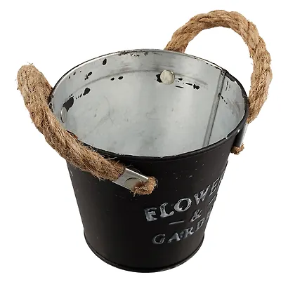 Декоративное изделие из жести ведро (ассорти) - фото 7