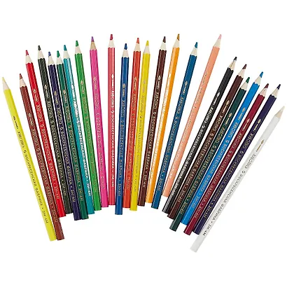 Карандаши цветные ВКФ, "Живопись", акварельные 24 цвета - фото 2