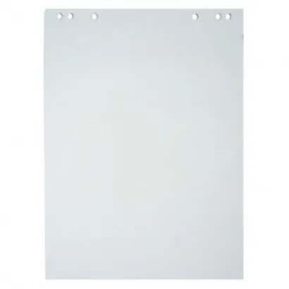 Бумага для флипчарта 20 листов, 64*96 белая, 80г/м2, перфорация - фото 2