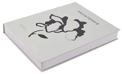 Коробка подарочная "Весна" 22*16*2,7 картон, на магните - фото 4