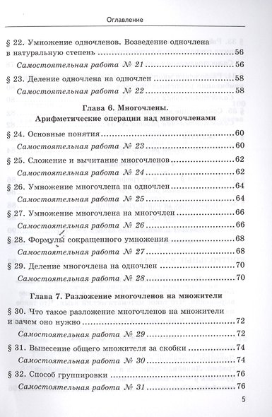 Алгебра 7 кл. Дидактические материалы (к уч. Мордковича) (5 изд.) (2 вида) (мУМК) Попов (ФГОС) - фото 4