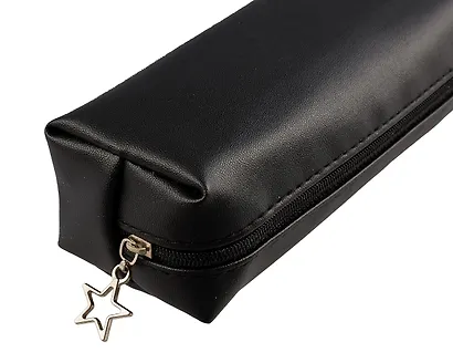 Пенал-косметичка "Кот Манэки", черный PU - фото 3