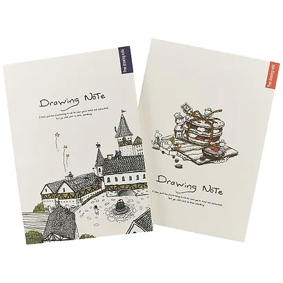 Скетчбук «Drawing note», 78 листов, А4 - фото 4