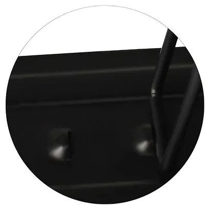 Подставка для книг/учебников "ВЕСЕЛЫЙ КОРГИ" 17x16,5x15,5см, черная, металл., фигурная вырубка - фото 7