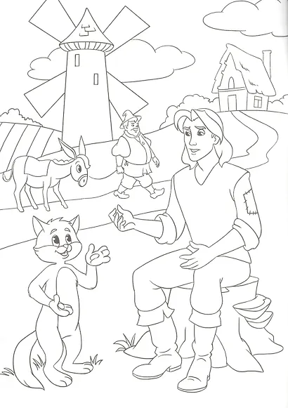 Раскраска А4 Эконом. Сказочные герои - фото 4