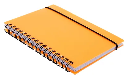 Тетрадь 80 листов, клетка, "Favorite Color. Neon Orange" спираль - фото 2