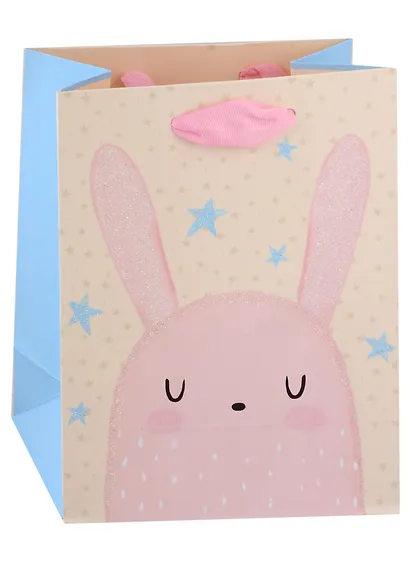 Пакет А5 23*18*10 "Милые зверята" дет., бум.мат - фото 2