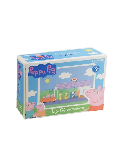 Пазл-мини 54 эл. Свинка Пеппа - фото 1