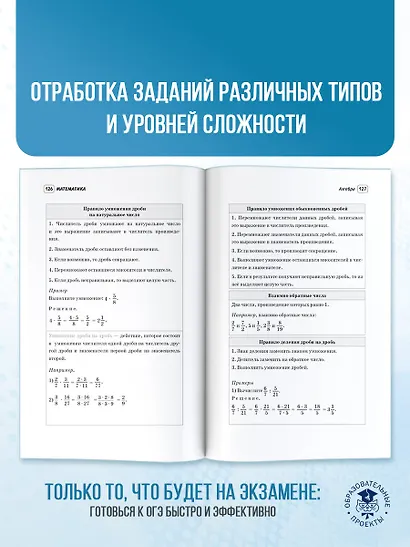 ОГЭ. Русский язык и Математика. Полный курс в таблицах и схемах для подготовки к ОГЭ - фото 6
