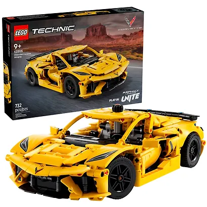 LEGO Technic: Шевроле Корвет Стингрей, 732 детали (42205) - фото 1