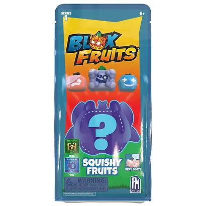 БЛОКС ФРУТС. Игрушка-антистресс Squishy fruits S1, в асс. BLOX FRUITS - фото 2