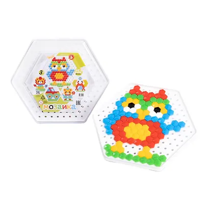 Мозаика шестигранная "Сова" 152 элемента - фото 5