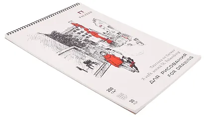 Скетчбук А3 30л СПб "Прогулка по Питеру" для графики, 200г/м2 - фото 3