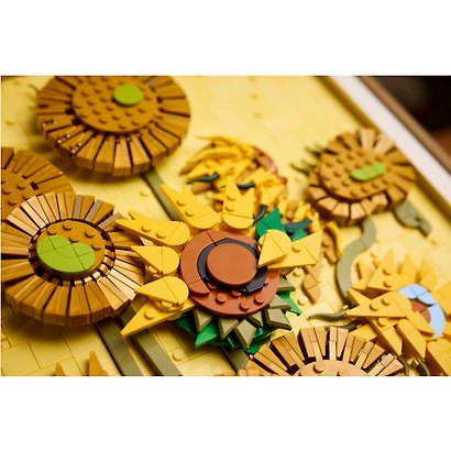 LEGO Art: Винсент Ван Гог Подсолнухи, 2615 деталей (31215) - фото 9