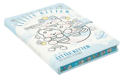 Книга для записей А5 "Little Bunny" с магнитной застежкой, ассорти - фото 10