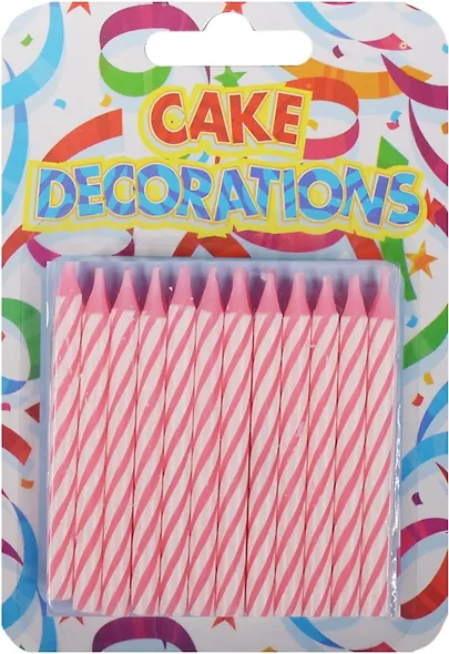 Набор свечей для торта (24шт) (6см) (HF1024B) - фото 1