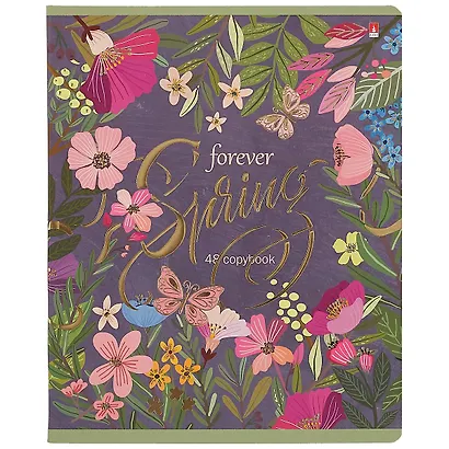 Тетрадь в клетку Альт, "Весна forever", 48 листов, в ассортименте - фото 3