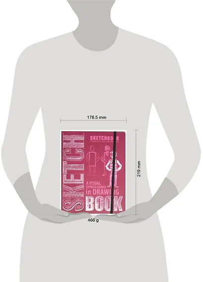 Скетчбук An Express Course in Drawing, 72 листа - фото 2