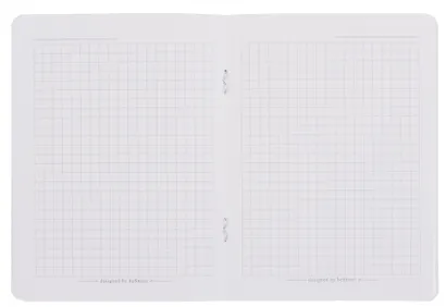 Записная книжка «Posy» А6, 32 листа в клетку, зеленый, скрепка, Be Smart - фото 6