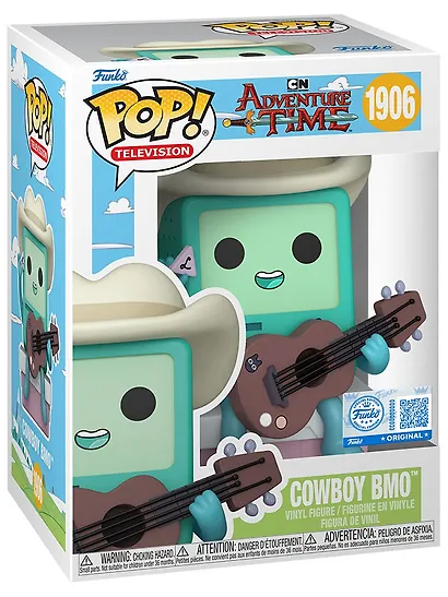 Фигурка Funko POP! TV Adventure Time Cowboy BMO w/Guitar SS (Exc) (1906) 92003 - фото 2