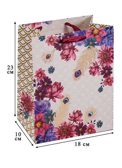 Пакет "Перо павлина" А5 - фото 2