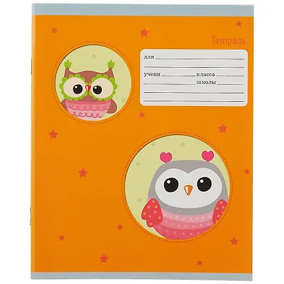 Тетрадь в линейку Unnika, "Лучшие друзья", 12 листов, в ассортименте - фото 6