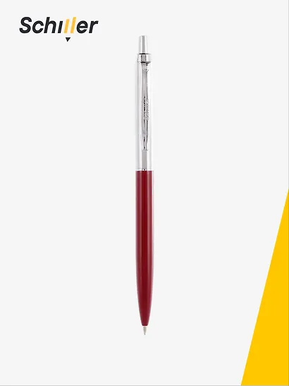 Ручка шариковая "Stonelight" корпус бордо, Schiller - фото 2