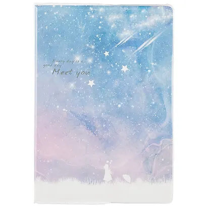 Тетрадь нелинованная Meet you, 82 листа, в ассортименте - фото 3