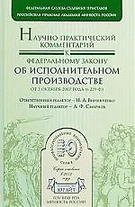 Научно-практический комментарий к Федеральному Закону "Об исполнительном производстве" - фото 1