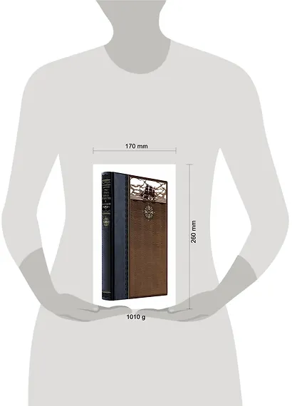 Страна холода. Путешествие в Лапландию. Книга в коллекционном кожаном переплете ручной работы из двух видов кожи с окрашенным и золоченым обрезом. Роза ветров - фото 3