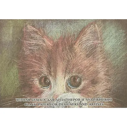 Набор тонированной бумаги «Black», 10 листов, А4 - фото 1