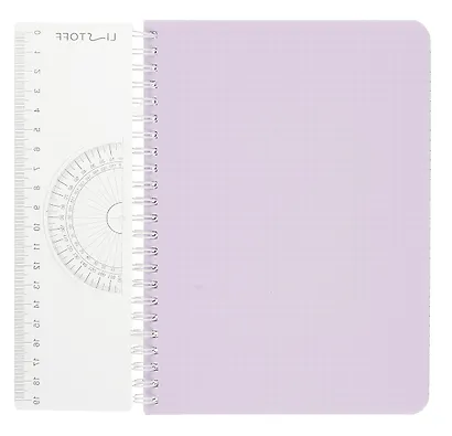 Тетрадь в клетку Listoff, "Лавандовая тетрадь", А5, 80 листов - фото 2