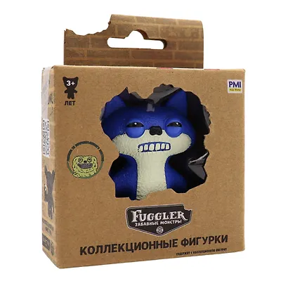 Коллекционная фигурка Fugglers Подозрительная белка (синий) (FG2012-3) - фото 4