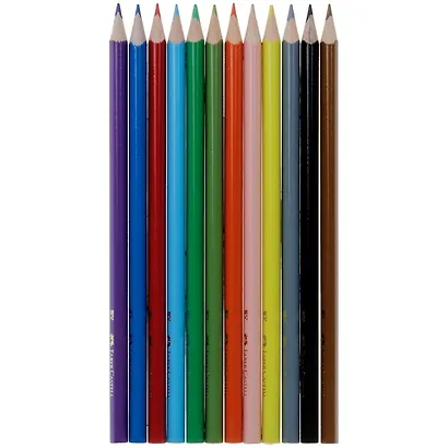 Карандаши цветные Faber-Castell, ЕСО, 12 цветов - фото 2