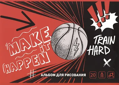 Альбом для рисования BG, Street sports, А4, 20 листов, в ассортименте - фото 3