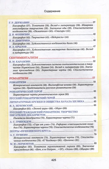 Литература. Весь школьный курс в таблицах - фото 3